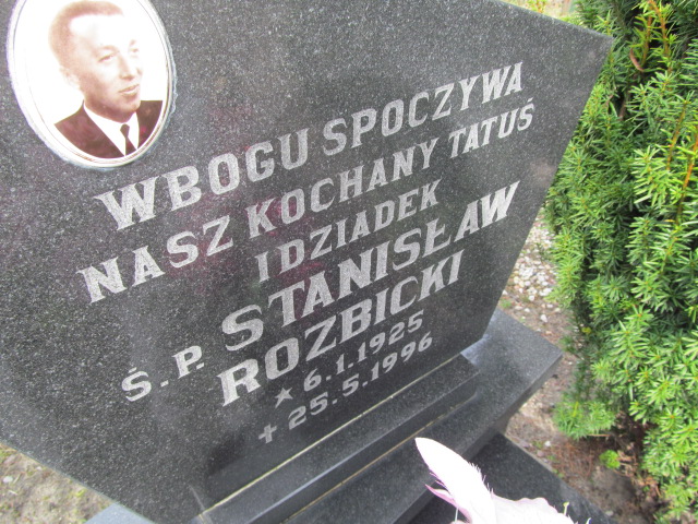 Stanisław Rozbicki 1925 Ostróda Gmina - Grobonet - Wyszukiwarka osób pochowanych