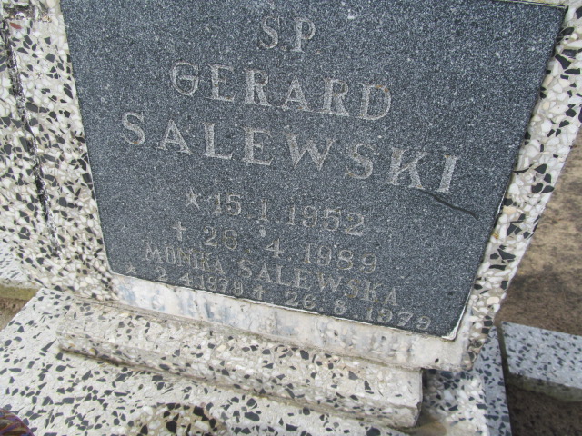 Monika Salewska 1979 Ostróda Gmina - Grobonet - Wyszukiwarka osób pochowanych