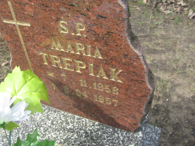 Maria Trepiak 1956 Ostróda Gmina - Grobonet - Wyszukiwarka osób pochowanych