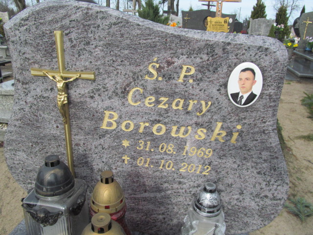 Cezary Borowski 1969 Ostróda Gmina - Grobonet - Wyszukiwarka osób pochowanych