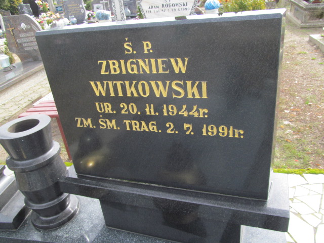 Mariusz Witkowski 1975 Ostróda Gmina - Grobonet - Wyszukiwarka osób pochowanych