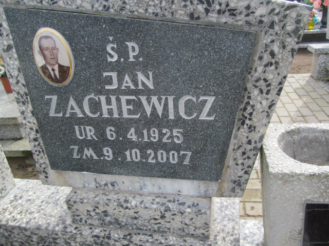Jan Zachewicz 1925 Ostróda Gmina - Grobonet - Wyszukiwarka osób pochowanych