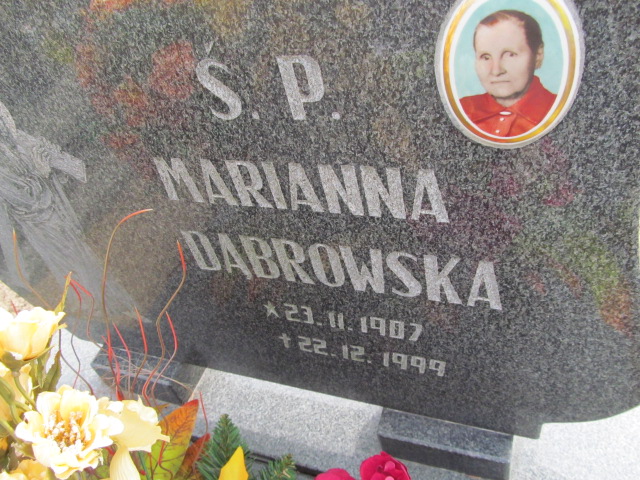 Marianna Dąbrowska 1907 Ostróda Gmina - Grobonet - Wyszukiwarka osób pochowanych