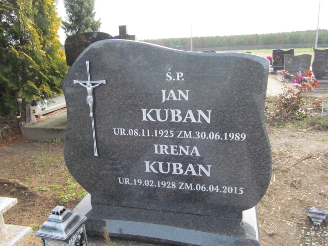 Irena Kuban 1928 Ostróda Gmina - Grobonet - Wyszukiwarka osób pochowanych