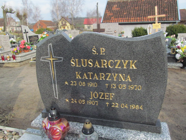 Katarzyna Ślusarczyk 1910 Ostróda Gmina - Grobonet - Wyszukiwarka osób pochowanych